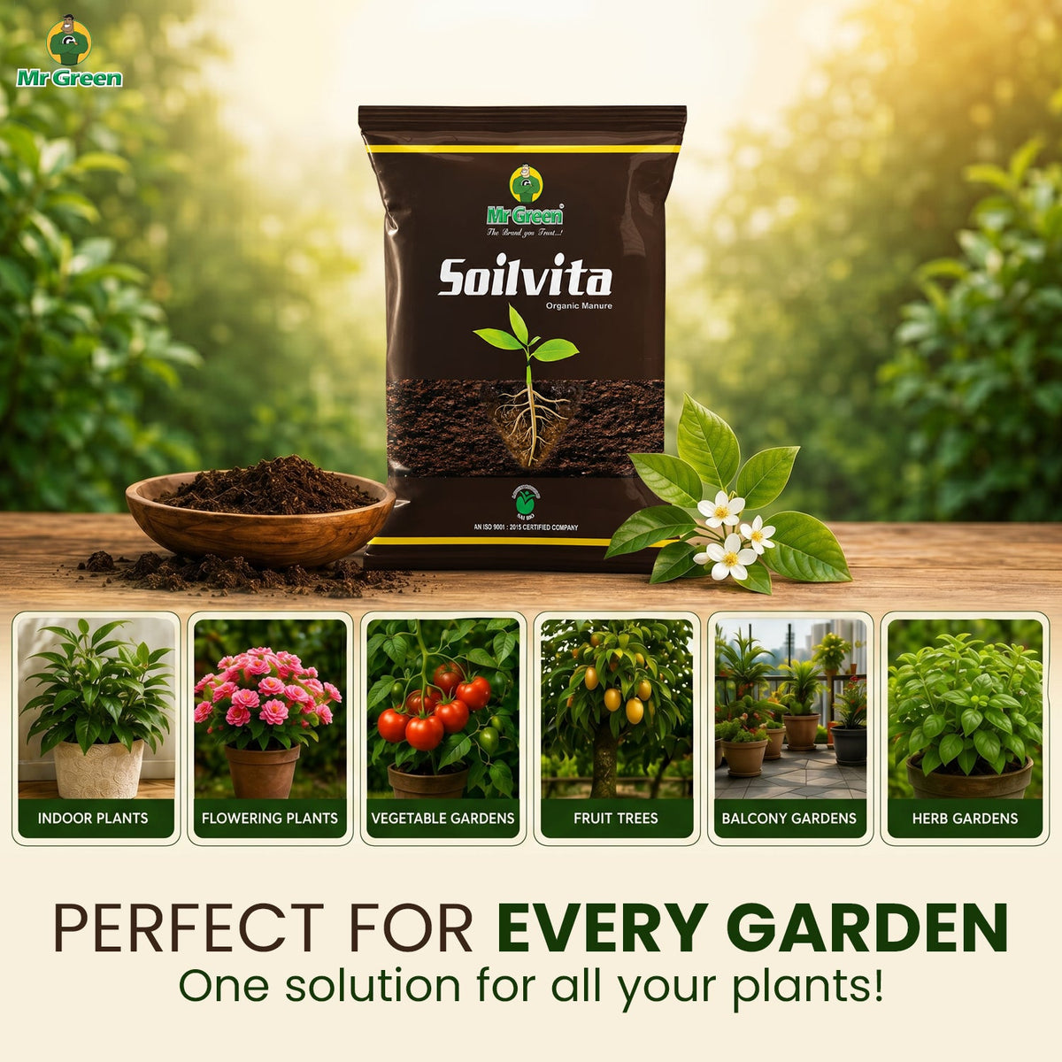 Mr Green SoilVita for Superior Soil & Plant Health - Mr Green