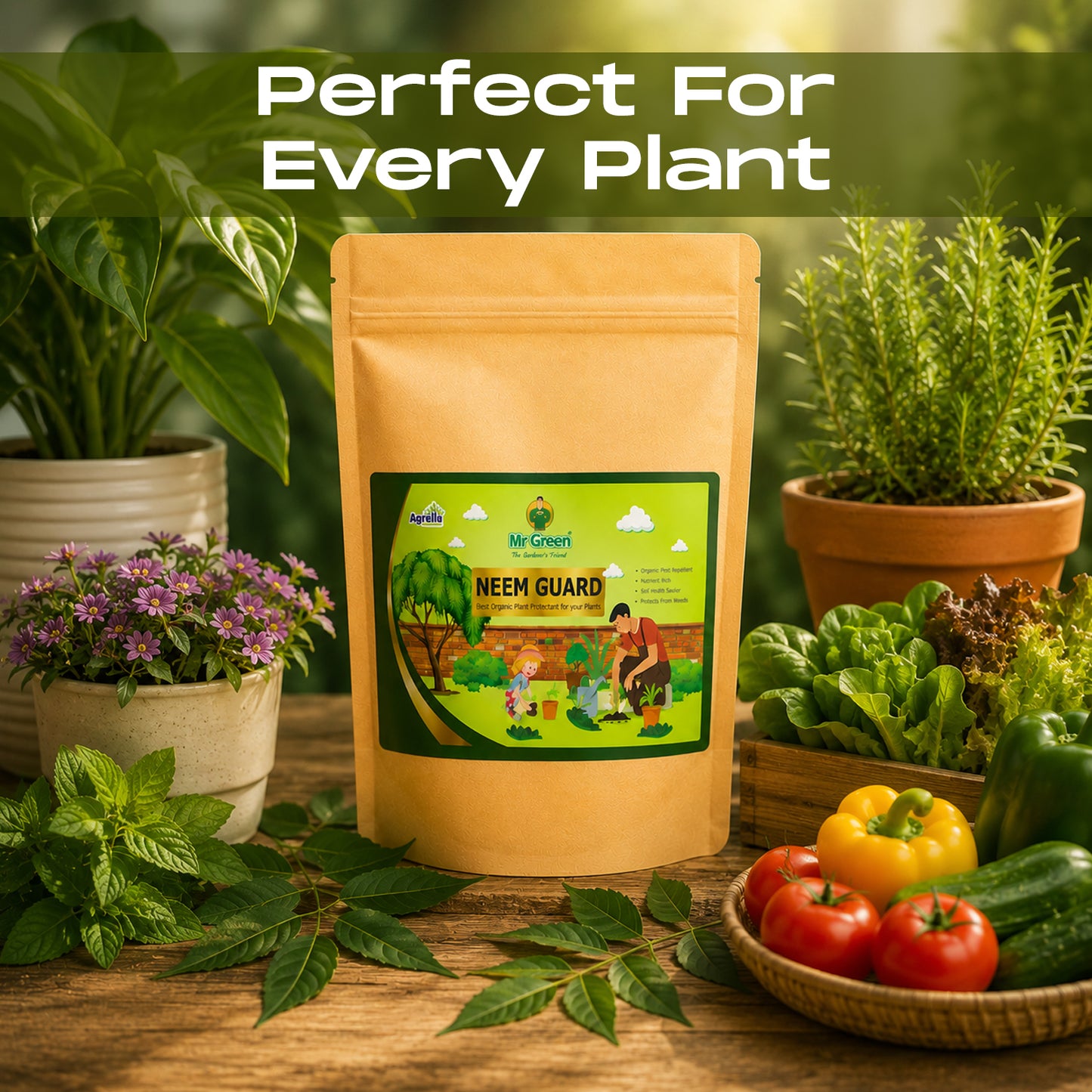 Mr Green Neem Guard – Organic Neem Khali for Plants