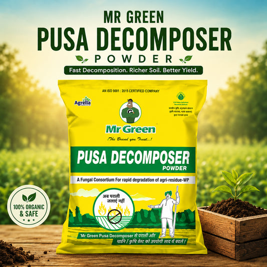 Mr. Green Pusa Decomposer Powder | Efficient Compost Fertilizer
