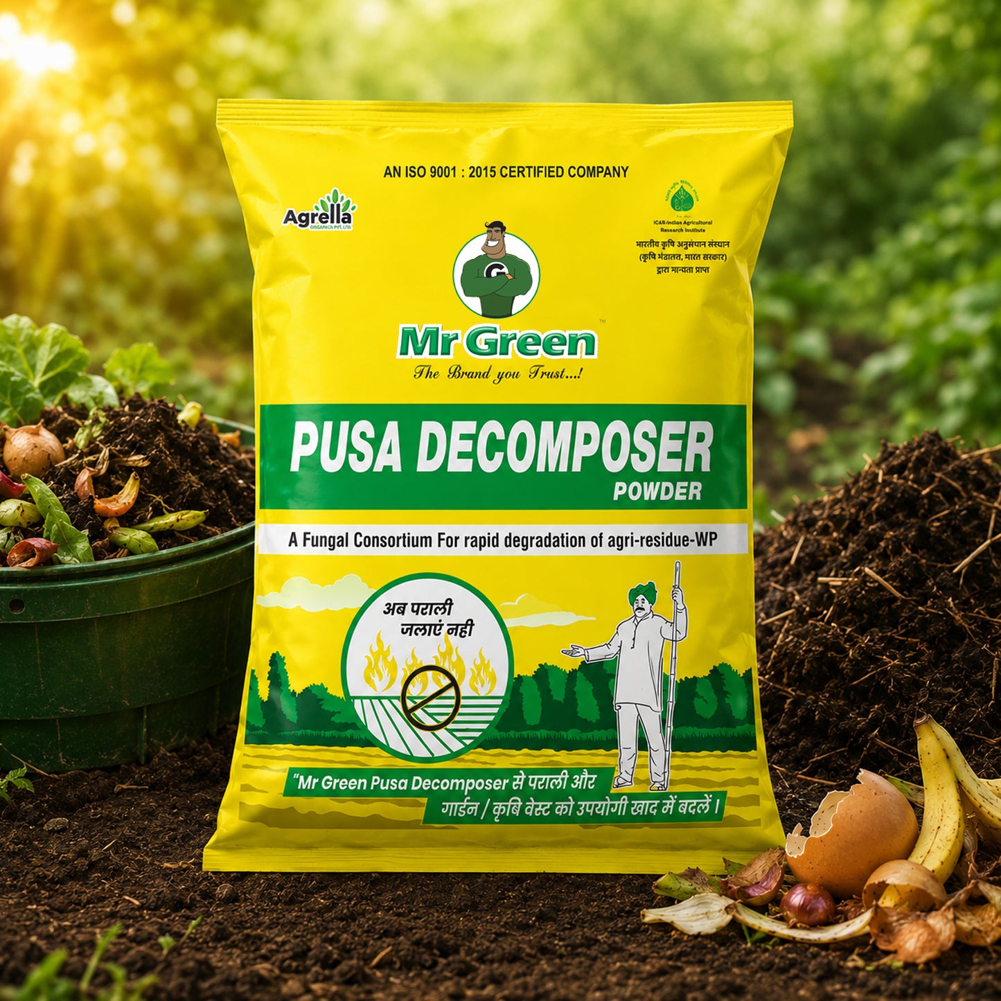 Mr. Green Pusa Decomposer Powder | Efficient Compost Fertilizer